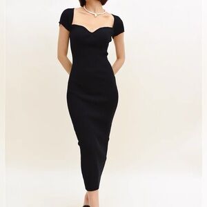 Elegant Black Women's Dress
